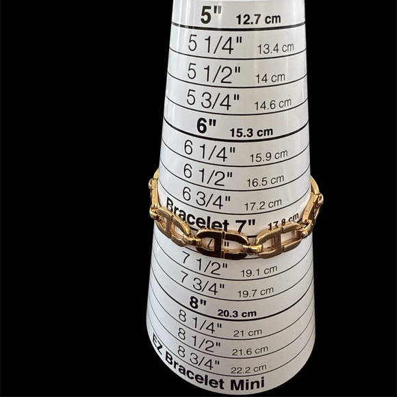 Rare Christian Dior CD Logo Chain Bracelet - Picture 5 of 5